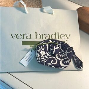 Vera Bradley Navy and White Women's Bag
